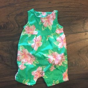 Carter’s baby floral print outfit